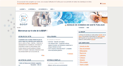 Desktop Screenshot of bdsp.ehesp.fr