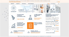 Desktop Screenshot of leres.ehesp.fr