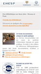 Mobile Screenshot of documentation.ehesp.fr